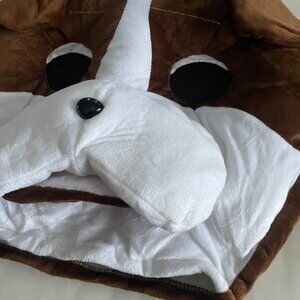 Brown Dog Mascot Costume